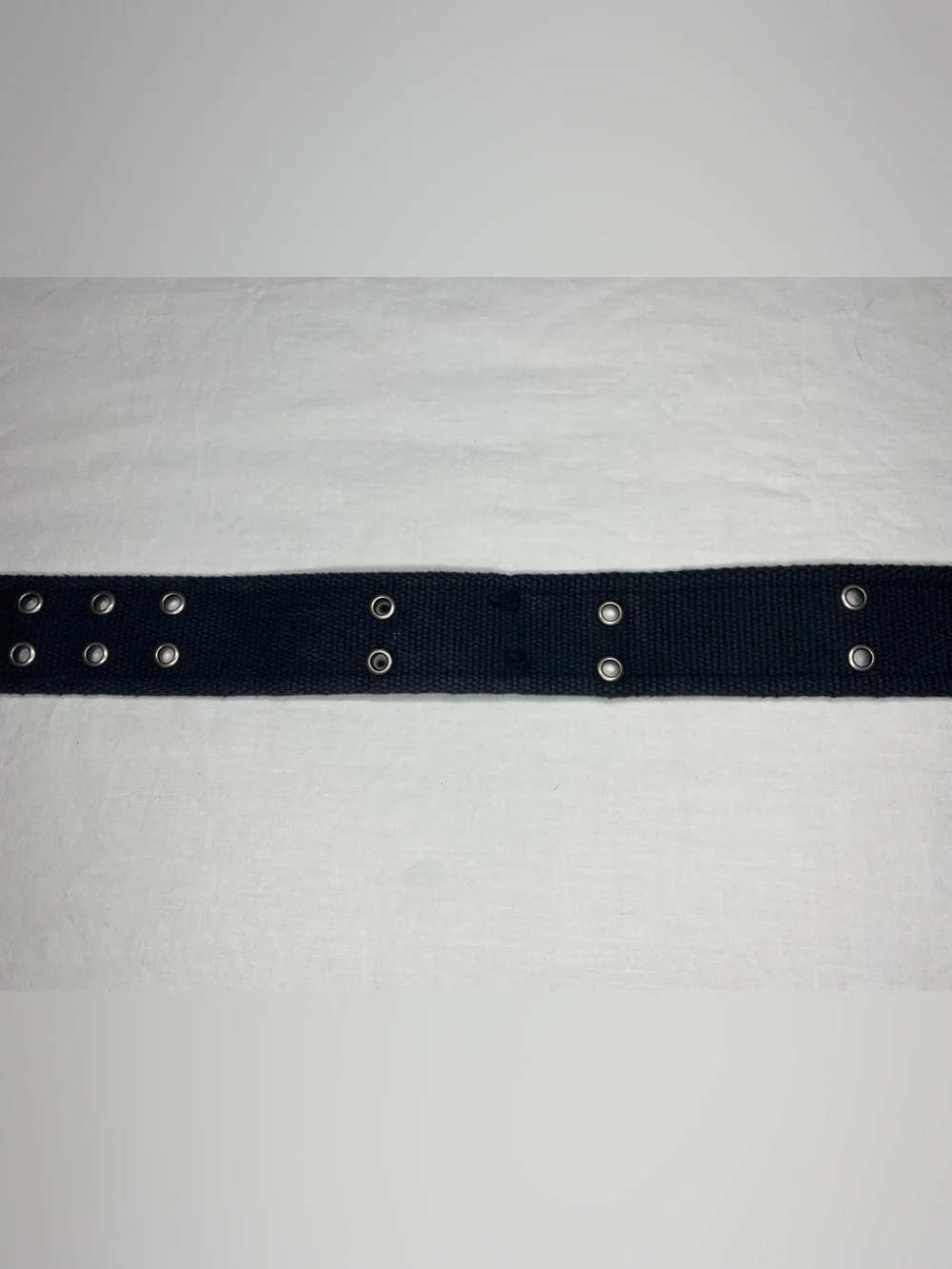Double Prong Canvas Belt Heavy Duty Military Grommets